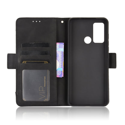 For Motorola Moto G40 Fusion / Moto G60 Skin Feel Calf Pattern Horizontal Flip Leather Case with Holder & Card Slots & Photo Frame(Black) - Motorola Cases by buy2fix | Online Shopping UK | buy2fix