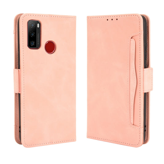 For Ulefone Note 10 Skin Feel Calf Pattern Horizontal Flip Leather Case with Holder & Card Slots & Photo Frame(Pink) - Ulefone Cases by buy2fix | Online Shopping UK | buy2fix