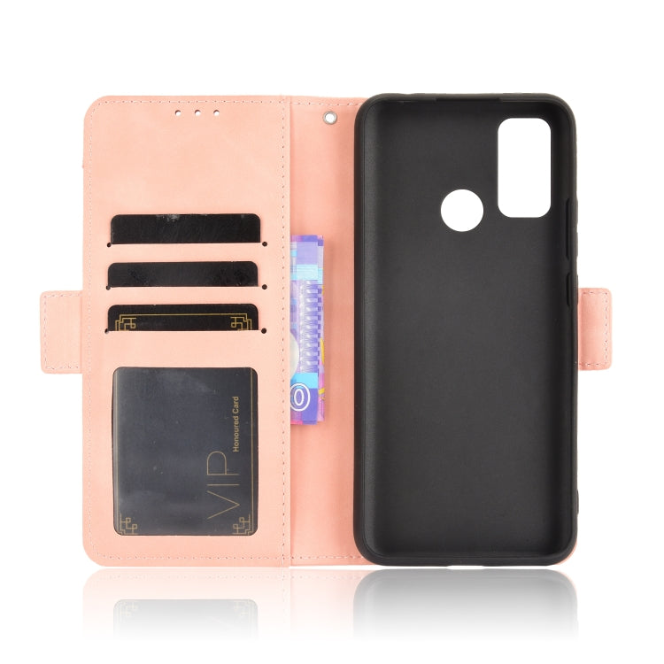For Ulefone Note 10 Skin Feel Calf Pattern Horizontal Flip Leather Case with Holder & Card Slots & Photo Frame(Pink) - Ulefone Cases by buy2fix | Online Shopping UK | buy2fix