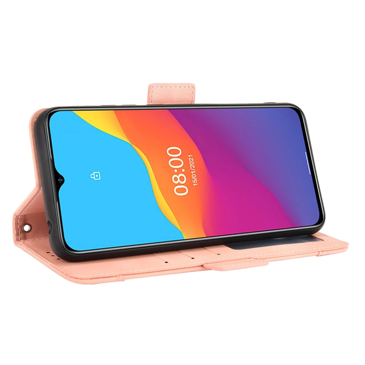 For Ulefone Note 10 Skin Feel Calf Pattern Horizontal Flip Leather Case with Holder & Card Slots & Photo Frame(Pink) - Ulefone Cases by buy2fix | Online Shopping UK | buy2fix
