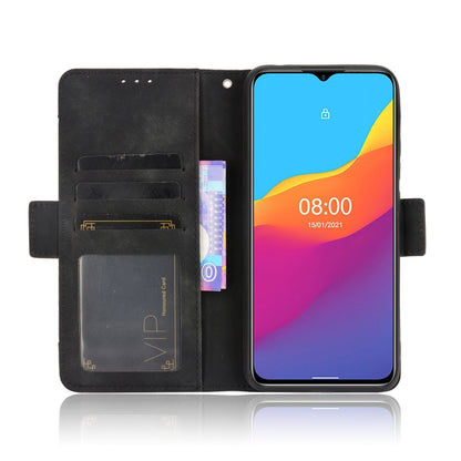 For Ulefone Note 10 Skin Feel Calf Pattern Horizontal Flip Leather Case with Holder & Card Slots & Photo Frame(Black) - Ulefone Cases by buy2fix | Online Shopping UK | buy2fix