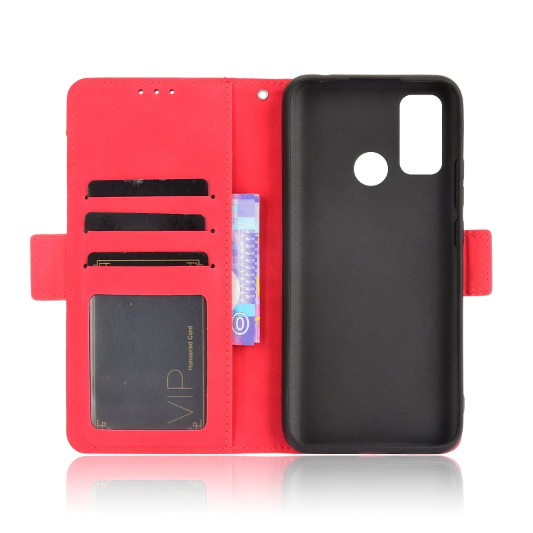 For Ulefone Note 10 Skin Feel Calf Pattern Horizontal Flip Leather Case with Holder & Card Slots & Photo Frame(Red) - Ulefone Cases by buy2fix | Online Shopping UK | buy2fix