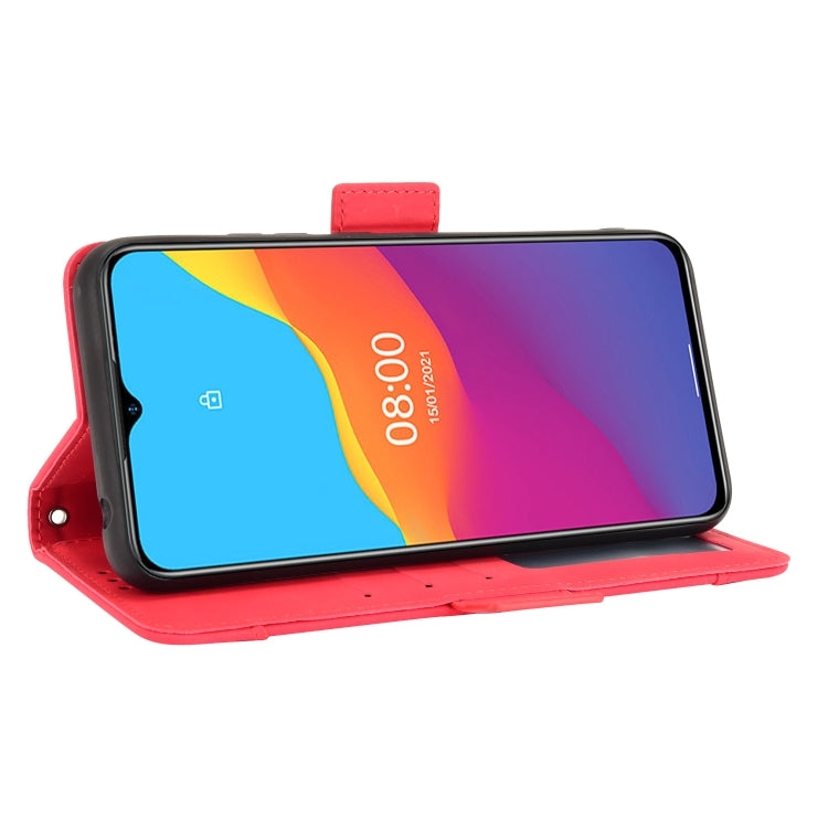 For Ulefone Note 10 Skin Feel Calf Pattern Horizontal Flip Leather Case with Holder & Card Slots & Photo Frame(Red) - Ulefone Cases by buy2fix | Online Shopping UK | buy2fix