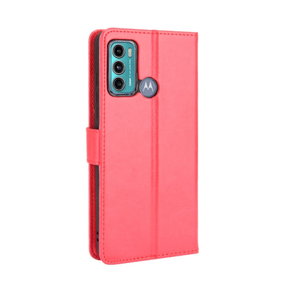 For Motorola Moto G40 Fusion / Moto G60 Crazy Horse Texture Horizontal Flip Leather Case with Holder & Card Slots & Lanyard(Red) - Motorola Cases by buy2fix | Online Shopping UK | buy2fix