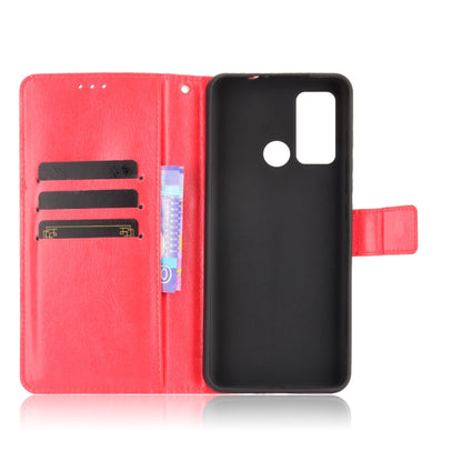 For Motorola Moto G40 Fusion / Moto G60 Crazy Horse Texture Horizontal Flip Leather Case with Holder & Card Slots & Lanyard(Red) - Motorola Cases by buy2fix | Online Shopping UK | buy2fix