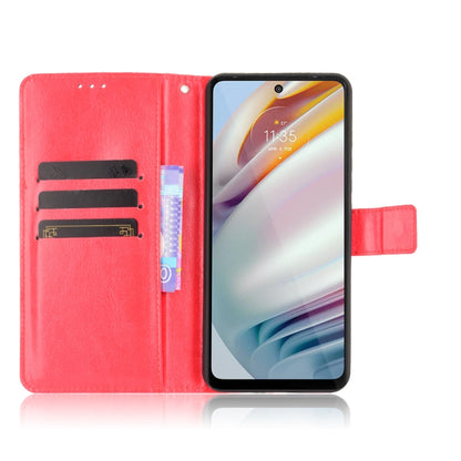 For Motorola Moto G40 Fusion / Moto G60 Crazy Horse Texture Horizontal Flip Leather Case with Holder & Card Slots & Lanyard(Red) - Motorola Cases by buy2fix | Online Shopping UK | buy2fix