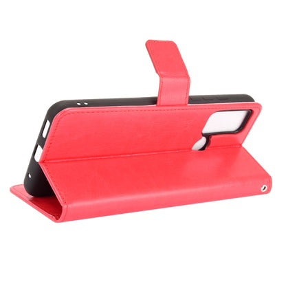 For Motorola Moto G40 Fusion / Moto G60 Crazy Horse Texture Horizontal Flip Leather Case with Holder & Card Slots & Lanyard(Red) - Motorola Cases by buy2fix | Online Shopping UK | buy2fix