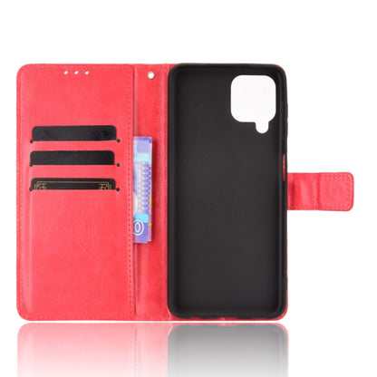For Samsung Galaxy A22 4G Crazy Horse Texture Horizontal Flip Leather Case with Holder & Card Slots & Lanyard(Red) by buy2fix