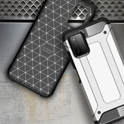 For Samsung Galaxy A03s 164mm Magic Armor TPU + PC Combination Case(Black) by buy2fix