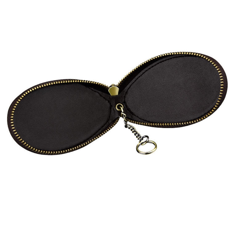 Vintage Leather Hanging Waist Universal Car Key Case(Coffee) by buy2fix