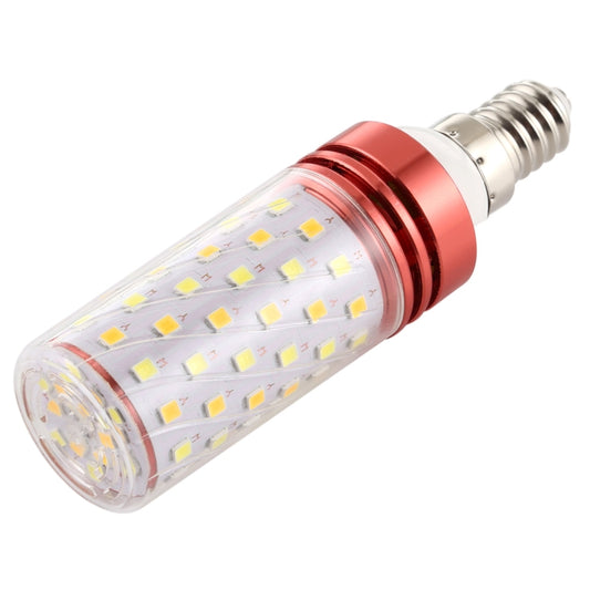 E14 16W 700LM 84LEDs Three-Color Dimming Corn Light Bulb SMD 2835 - LED Blubs & Tubes by buy2fix | Online Shopping UK | buy2fix