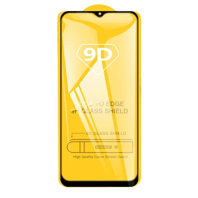 For OPPO Realme C25 9D Full Glue Full Screen Tempered Glass Film - Realme Tempered Glass by buy2fix | Online Shopping UK | buy2fix