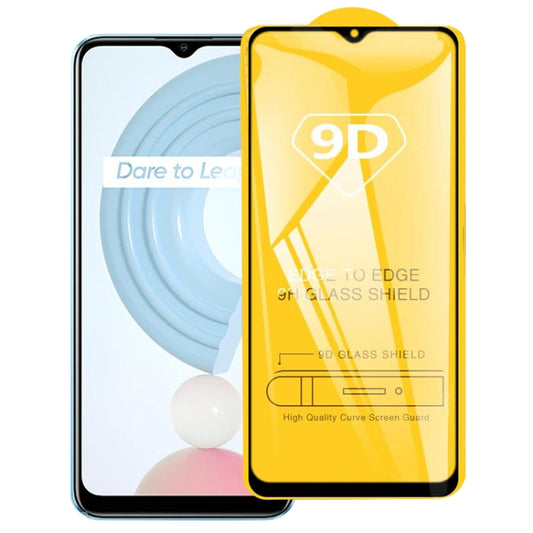 For OPPO Realme C21 / C31 9D Full Glue Full Screen Tempered Glass Film - Realme Tempered Glass by buy2fix | Online Shopping UK | buy2fix