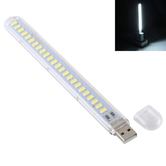 3W 24LEDs 5V 200LM USB LED Book Light Portable Night Light White Light - USB Light by buy2fix | Online Shopping UK | buy2fix
