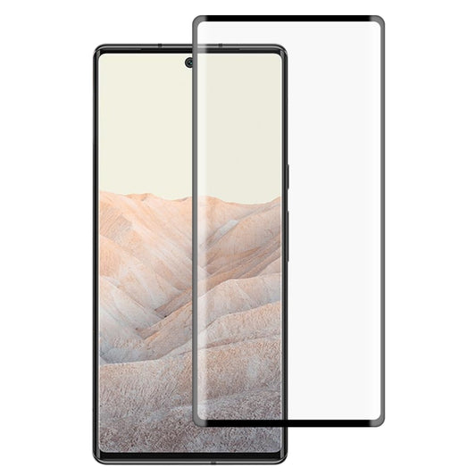 For Google Pixel 6 Pro Edge Glue 3D Curved Edge Full Screen Tempered Glass Film - Google Tempered Glass by buy2fix | Online Shopping UK | buy2fix