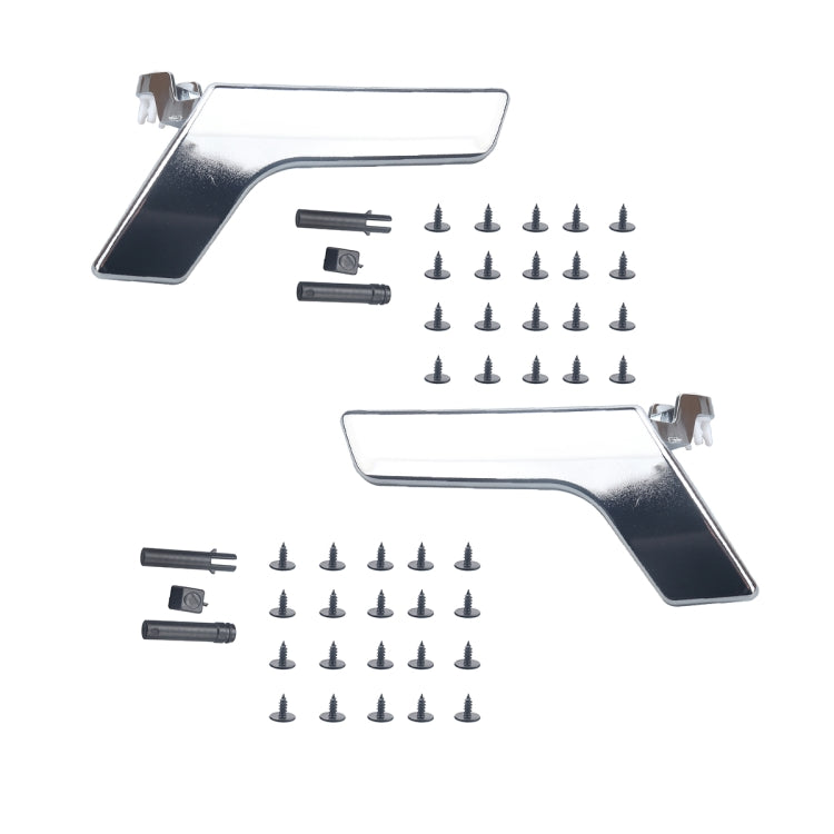 A5288 2 PCS Car Bright Inside Door Handle 2047202663 / 2047201763 for Mercedes-Benz - Door Handles by buy2fix | Online Shopping UK | buy2fix
