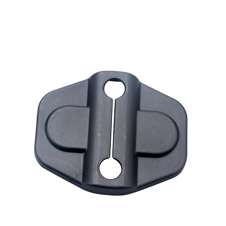 A5565 6 PCS Car Door Lock Cover for Jeep Wrangler JL JLU 2018-2019 by buy2fix