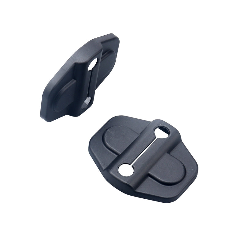 A5565 6 PCS Car Door Lock Cover for Jeep Wrangler JL JLU 2018-2019 by buy2fix