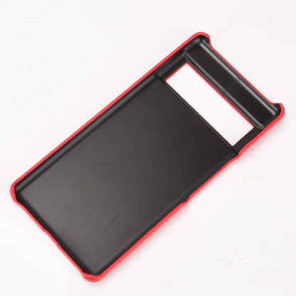 For Google Pixel 6 Pro Shockproof Litchi Texture PC + PU Case(Blue) - Google Cases by buy2fix | Online Shopping UK | buy2fix