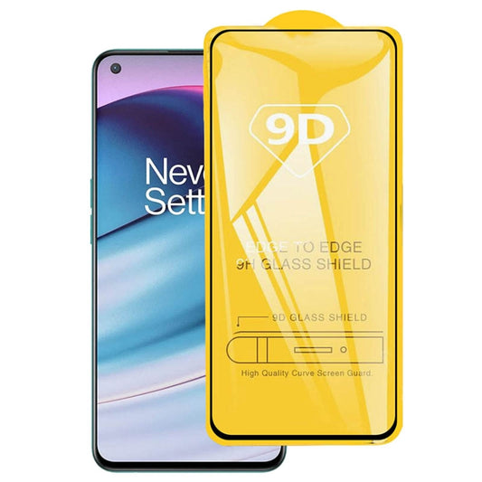 For OnePlus Nord CE 5G / Nord CE 2 5G 9D Full Glue Full Screen Tempered Glass Film - OnePlus Tempered Glass by buy2fix | Online Shopping UK | buy2fix
