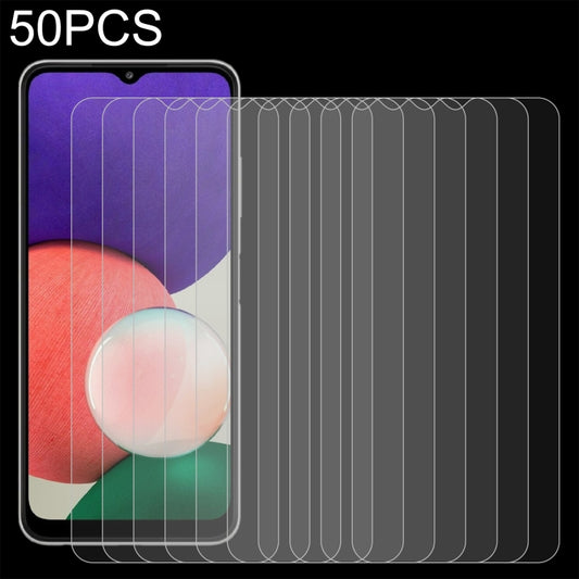 For Samsung Galaxy A22 5G / A23 50 PCS 0.26mm 9H 2.5D Tempered Glass Film - Galaxy Tempered Glass by buy2fix | Online Shopping UK | buy2fix