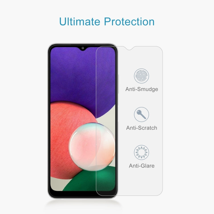 For Samsung Galaxy A22 5G / A23 50 PCS 0.26mm 9H 2.5D Tempered Glass Film - Galaxy Tempered Glass by buy2fix | Online Shopping UK | buy2fix