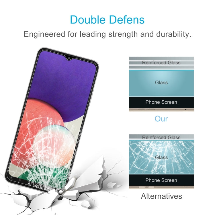 For Samsung Galaxy A22 5G / A23 50 PCS 0.26mm 9H 2.5D Tempered Glass Film - Galaxy Tempered Glass by buy2fix | Online Shopping UK | buy2fix