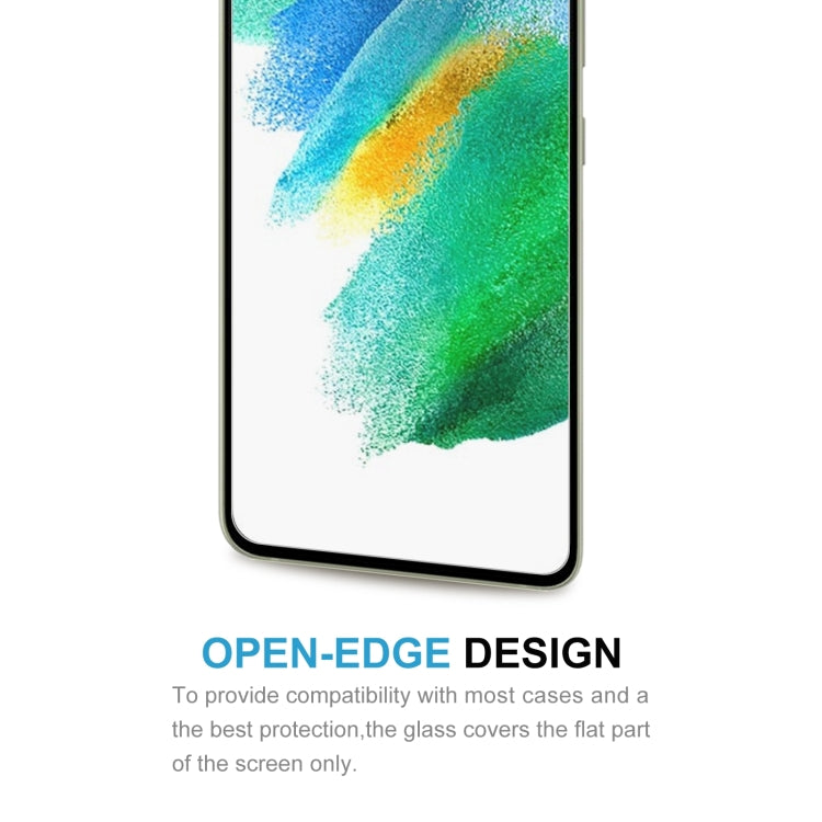 For Samsung Galaxy S21 FE 5G 50 PCS 0.26mm 9H 2.5D Tempered Glass Film, Fingerprint Unlocking Is Not Supported - Galaxy Tempered Glass by buy2fix | Online Shopping UK | buy2fix