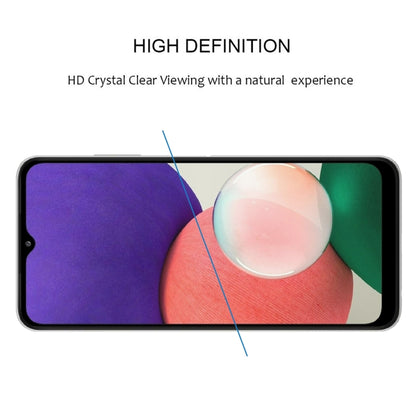 For Samsung Galaxy A22 5G 25 PCS Full Glue Full Screen Tempered Glass Film - Galaxy Tempered Glass by buy2fix | Online Shopping UK | buy2fix