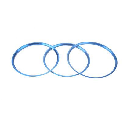 A5819-03 5 PCS Car Blue Air Conditioner Air Outlet Decorative Ring for Mercedes-Benz by buy2fix