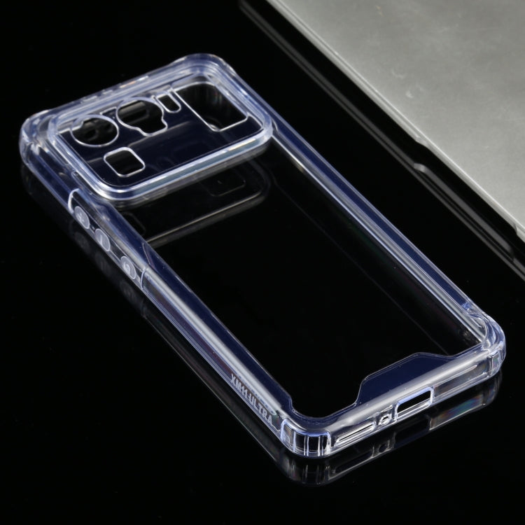 For Xiaomi Mi 11 Ultra Four-corner Shockproof Transparent TPU + PC Protective Case - Xiaomi Cases by buy2fix | Online Shopping UK | buy2fix