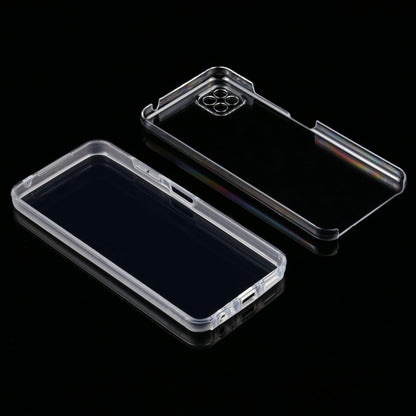 For Samsung Galaxy A22 5G PC+TPU Ultra-thin Double-sided Full Coverage Transparent Soft Case by buy2fix