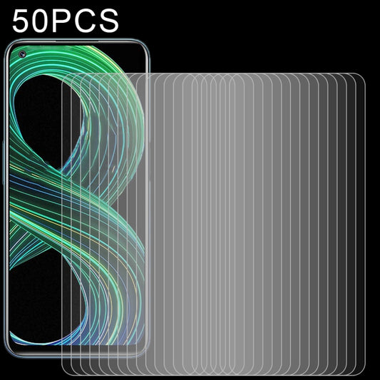For OPPO Realme 8 5G / 8S 5G 50 PCS 0.26mm 9H 2.5D Tempered Glass Film - Realme Tempered Glass by buy2fix | Online Shopping UK | buy2fix