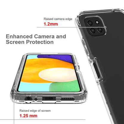 For Samsung Galaxy A22 5G Shockproof Highly Transparent PC+TPU Protective Case by buy2fix