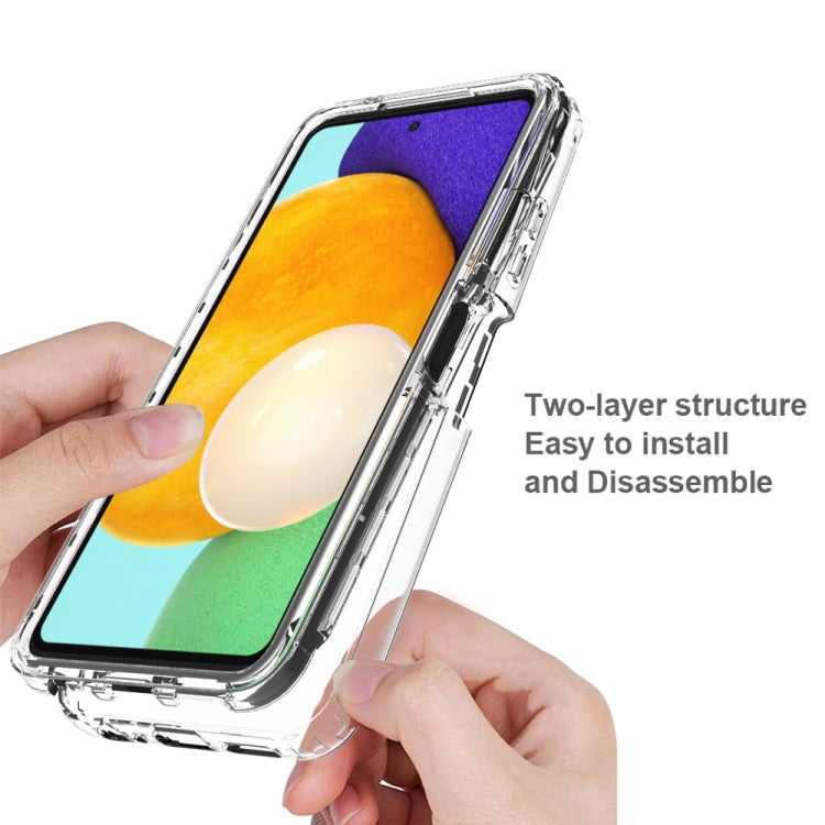For Samsung Galaxy A22 5G Shockproof Highly Transparent PC+TPU Protective Case by buy2fix