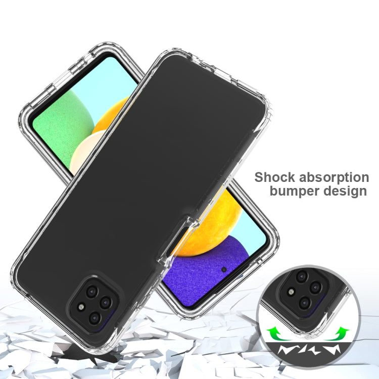 For Samsung Galaxy A22 5G Shockproof Highly Transparent PC+TPU Protective Case by buy2fix