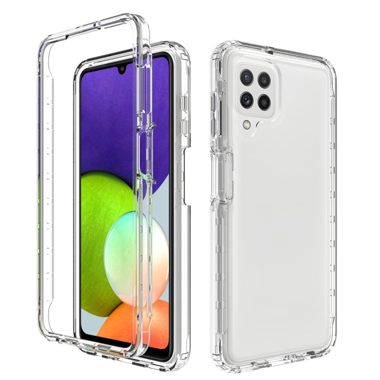 For Samsung Galaxy A22 4G Shockproof Highly Transparent PC+TPU Protective Case by buy2fix