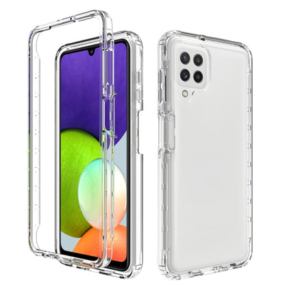 For Samsung Galaxy A22 4G Shockproof Highly Transparent PC+TPU Protective Case by buy2fix