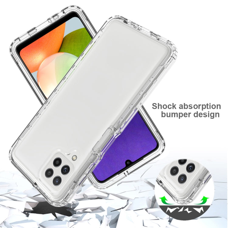 For Samsung Galaxy A22 4G Shockproof Highly Transparent PC+TPU Protective Case by buy2fix