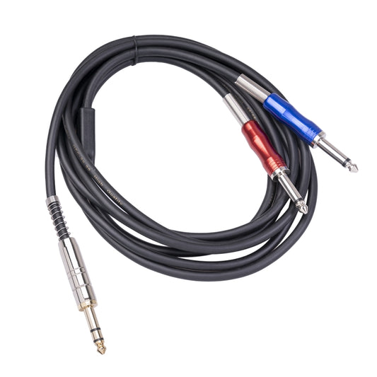 BLS0201-30 Stereo 6.35mm Male to Dual Mono 6.35mm Audio Cable, Length:3m - Microphone Audio Cable & Connector by buy2fix | Online Shopping UK | buy2fix