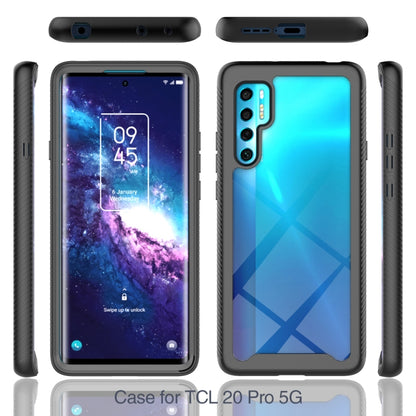 For TCL 20 Pro 5G Starry Sky Solid Color Series Shockproof PC + TPU Case (Blue) - TCL by buy2fix | Online Shopping UK | buy2fix