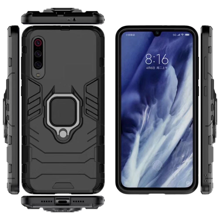 For Xiaomi Redmi 8 / 8A Shockproof PC + TPU Case with Magnetic Ring Holder(Navy) - Xiaomi Cases by buy2fix | Online Shopping UK | buy2fix
