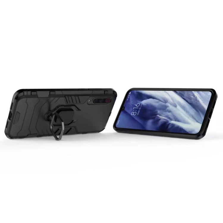 For Xiaomi Redmi 8 / 8A Shockproof PC + TPU Case with Magnetic Ring Holder(Navy) - Xiaomi Cases by buy2fix | Online Shopping UK | buy2fix