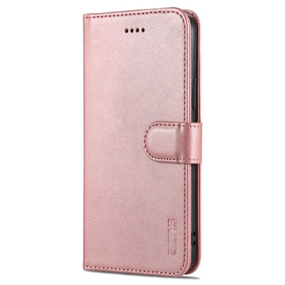 For iPhone 11 Pro Max AZNS Skin Feel Calf Texture Horizontal Flip Leather Case with Card Slots & Holder & Wallet (Rose Gold) - iPhone 11 Pro Max Cases by AZNS | Online Shopping UK | buy2fix