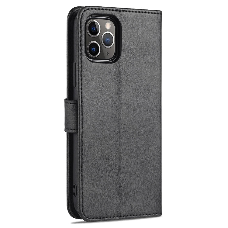 For iPhone 11 Pro Max AZNS Skin Feel Calf Texture Horizontal Flip Leather Case with Card Slots & Holder & Wallet (Black) - iPhone 11 Pro Max Cases by AZNS | Online Shopping UK | buy2fix