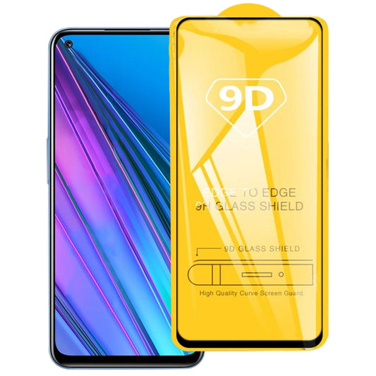 For OPPO Realme Narzo 30 5G / Realme 9 5G 9D Full Glue Full Screen Tempered Glass Film - Realme Tempered Glass by buy2fix | Online Shopping UK | buy2fix