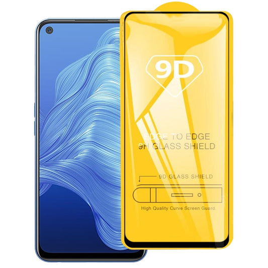 For OPPO Realme 7 5G / 7i / 7 Global / 7 Asia 9D Full Glue Full Screen Tempered Glass Film - Realme Tempered Glass by buy2fix | Online Shopping UK | buy2fix