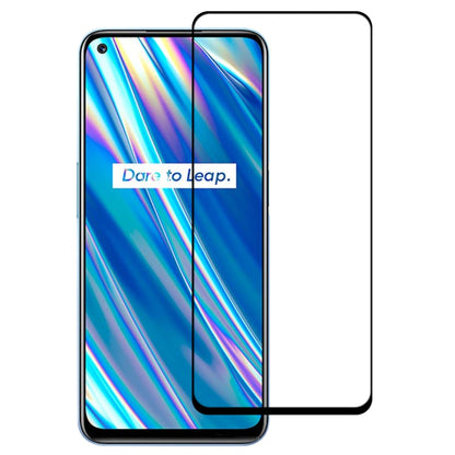 For OPPO Realme Q3 5G / Q3i 5G Full Glue Full Cover Screen Protector Tempered Glass Film - Realme Tempered Glass by buy2fix | Online Shopping UK | buy2fix