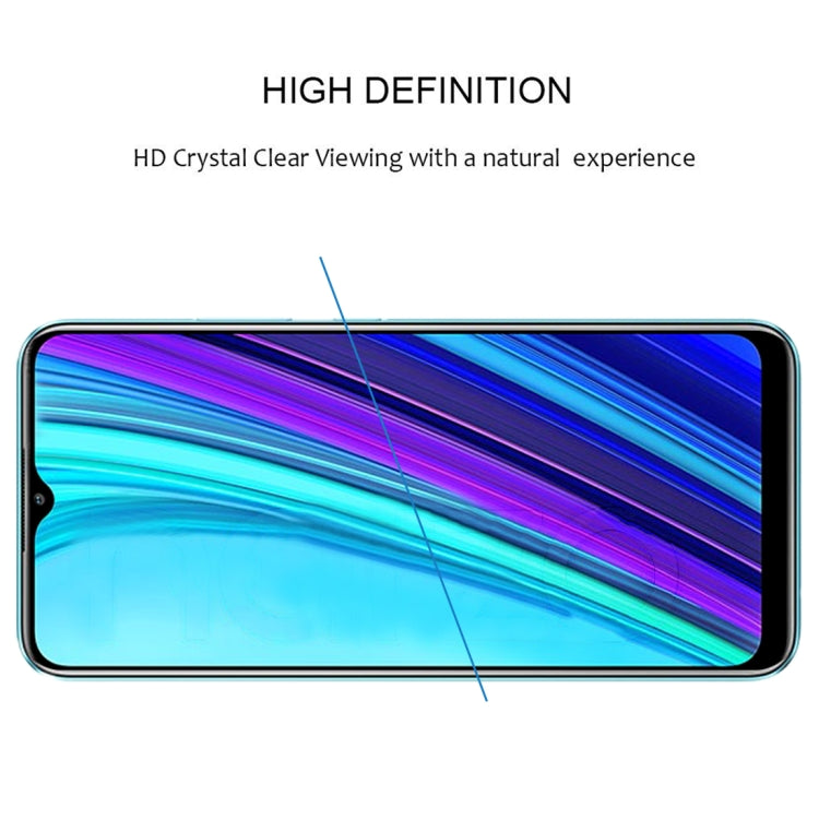 For OPPO Realme Narzo 30A / Narzo 20A / Narzo 20 Full Glue Full Cover Screen Protector Tempered Glass Film - Realme Tempered Glass by buy2fix | Online Shopping UK | buy2fix