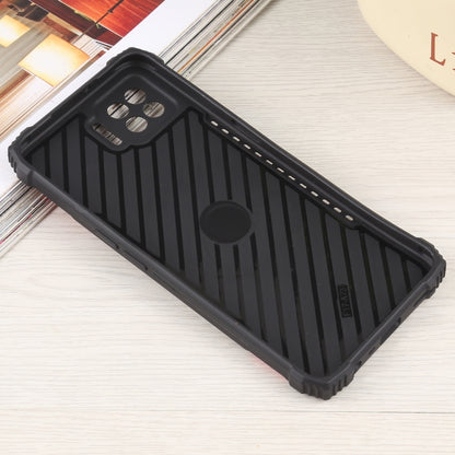 For OPPO A73 Fierce Warrior Series Armor All-inclusive Shockproof Aluminum Alloy + TPU Protective Case with Ring Holder(Blue) by buy2fix